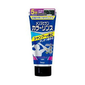 メンズビゲンカラーリンス アッシュブラック 白髪用 160g 1個