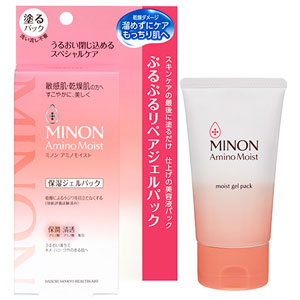 ミノン アミノモイスト ぷるぷるリペアジェルパック 60g 1個