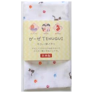 がーぜ手ぬぐい  猫すず 1個