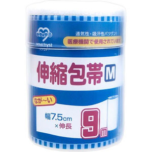 大衛 なが〜い伸縮包帯 M 約7.5cm×9m 1個