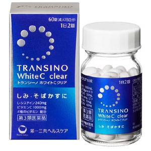 トランシーノホワイトＣクリア 60錠 1個