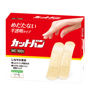 カットバン Mサイズ 100枚 1個