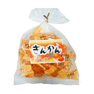 おいしいのど飴　きんかん　180g 1個