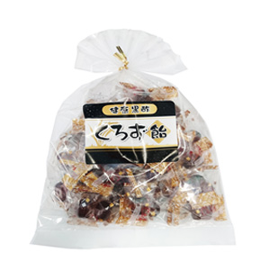 おいしいのど飴　くろず　180g 1個