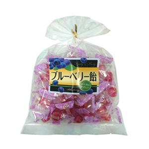 おいしいのど飴　ブルーベリー 180g 1個