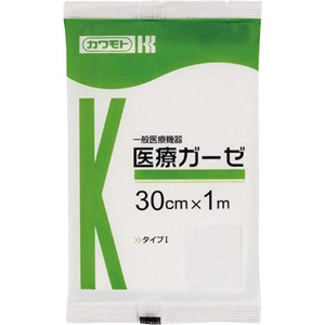 医療ガーゼ　30cm×1m×10個 