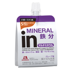 inゼリー マルチミネラル グレープ味×6個 