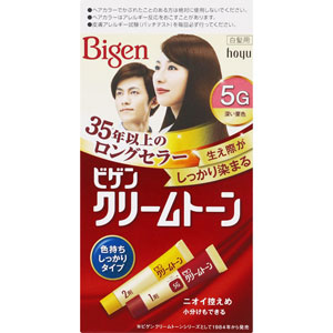 ビゲン クリームトーン 5G 深い栗色  1個