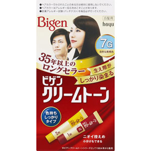 ビゲン クリームトーン 7G 自然な黒褐色 1個