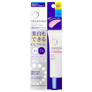 トランシーノ薬用トーンアップCCクリーム ピンクベージュ 30g 1個
