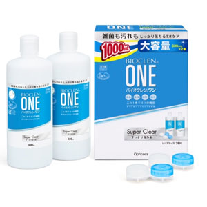 オフテクス バイオクレン ワン スーパークリア 500ml×2本 1個