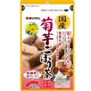 あじかん 国産菊芋ごぼう茶 15包 1個