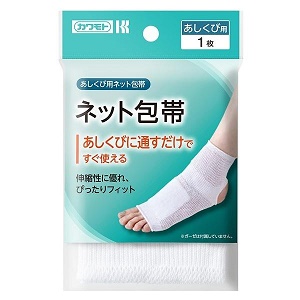 カワモト かんたんネット包帯 あしくび用 1枚入 1個