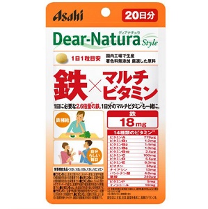 ディアナチュラスタイル 鉄×マルチビタミン 20粒(20日分) 1個