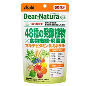 ディアナチュラスタイル 48種の発酵植物×食物繊維・乳酸菌 240粒(60日分) 1個