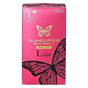 グラマラスバタフライ モイスト Lサイズ 8個入 1個