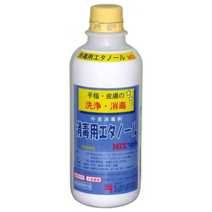 消毒用エタノールMIX「カネイチ」500ml メーカー品切れ 1個