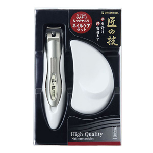 匠の技 キャッチャーツメキリ＆ステンレスツメヤスリセット G-1002 1個