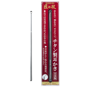 グリーンベル 匠の技 チタン製耳かき G−2196 1個