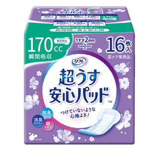 リフレ 超うす安心パッド 170cc 16枚入 1個