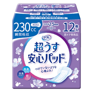 リフレ 超うす安心パッド 230cc 12枚入 1個