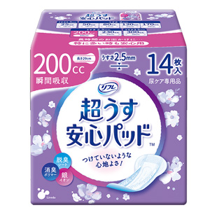 リフレ 超うす安心パッド 200cc 14枚入 1個