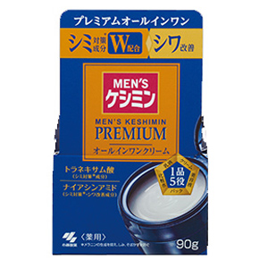 メンズケシミン プレミアム オールインワンクリーム 90g 1個
