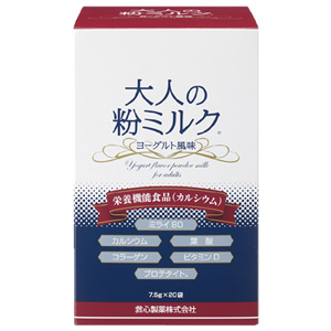 救心 大人の粉ミルク 150g (7.5gx20袋) 1個