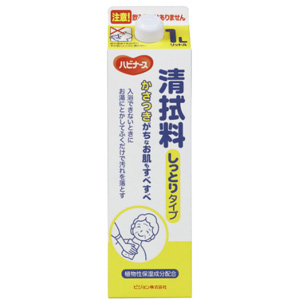 ハビナース 清拭料 しっとりタイプ 1L 1個