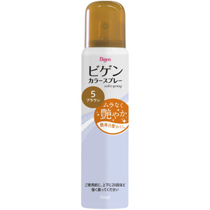 ビゲン カラースプレー ５　ブラウン 1個