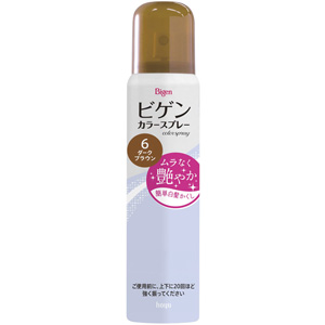 ビゲン カラースプレー ６　ダークブラウン 1個