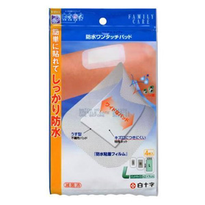 FC防水ワンタッチパッド Lサイズ 4枚入 1個