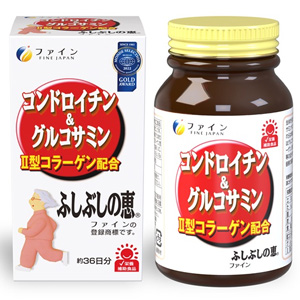 ファイン コンドロイチン&グルコサミン ふしぶしの恵 36日分(545粒) 1個