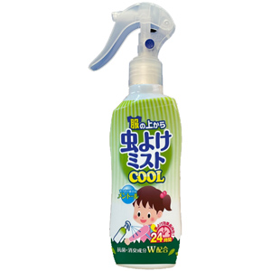 服の上から虫よけミストクール 200ml 1個