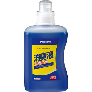 パナソニック ポータブルトイレ用消臭液(青) 1000ml 1個