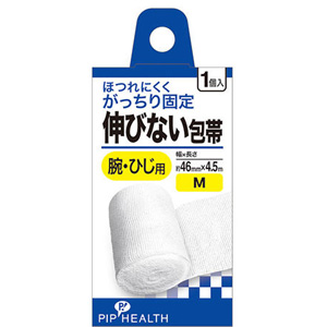 ピップ 伸びない包帯 腕・ひじ用 M 1個