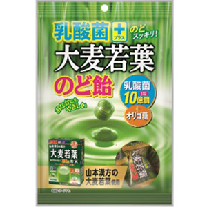 中薬 大麦若葉のど飴 120g（個包装込み） 1個