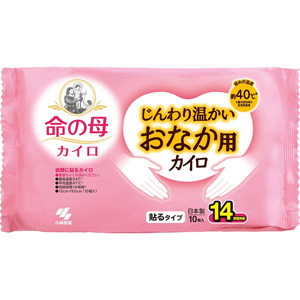 命の母カイロ じんわり温かいおなか用カイロ（貼るタイプ）10個入 1個