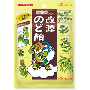 カイゲン 改源のど飴 70g  1個