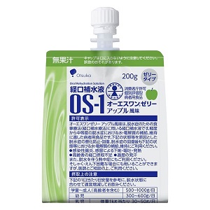 OS-1(オーエスワン) ゼリー アップル風味 200g×6袋 1個