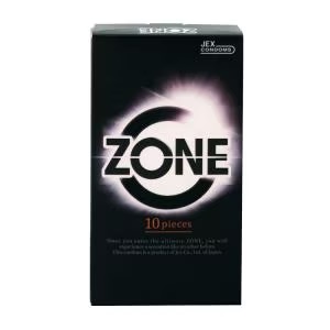 ジェクス コンドーム ZONE(ゾーン) ラテックス製 10個入 1個