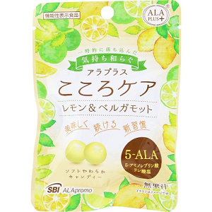 アラプラス こころケア ソフトキャンディー  レモン&ベルガモット 16.5g（1袋） 1個