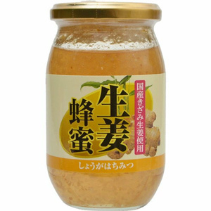 ユニマットリケン 国産きざみ生姜使用 生姜蜂蜜 400g キャンセル不可商品 1個