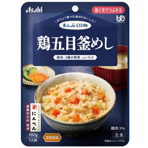 まんぷく日和 鶏五目釜めし 100g 歯ぐきでつぶせる 1個 