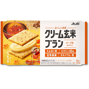 クリーム玄米ブラン メ－プル 4枚入（2枚×2個包装）×6個 1個