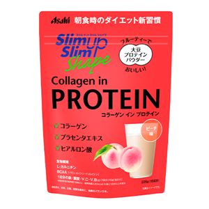 スリムアップスリムシェイプ コラーゲン イン プロテイン 225g(15回分) 1個