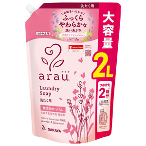 arau(アラウ) .洗たく用せっけん  詰替 2L 1個 