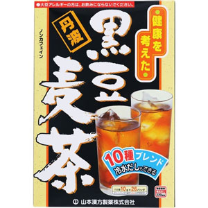 山本漢方 黒豆麦茶〈ティーバッグ〉10g×26包 1個