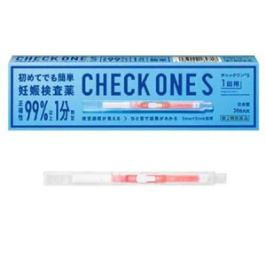 チェックワンS(妊娠検査薬) 1回用 アラクス 1個