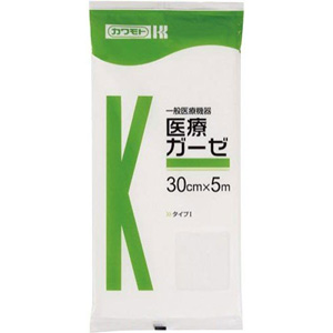 医療ガーゼ 30cm×5m×5個 